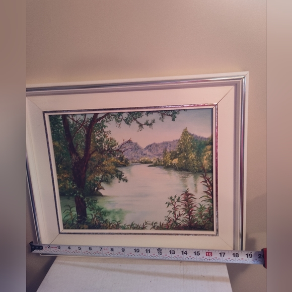 Vintage landscape painting - Picture 6 of 7